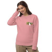 Unisex Dog and Plants eco sweatshirt